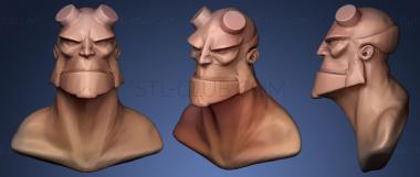 3D model Hellboy (STL)